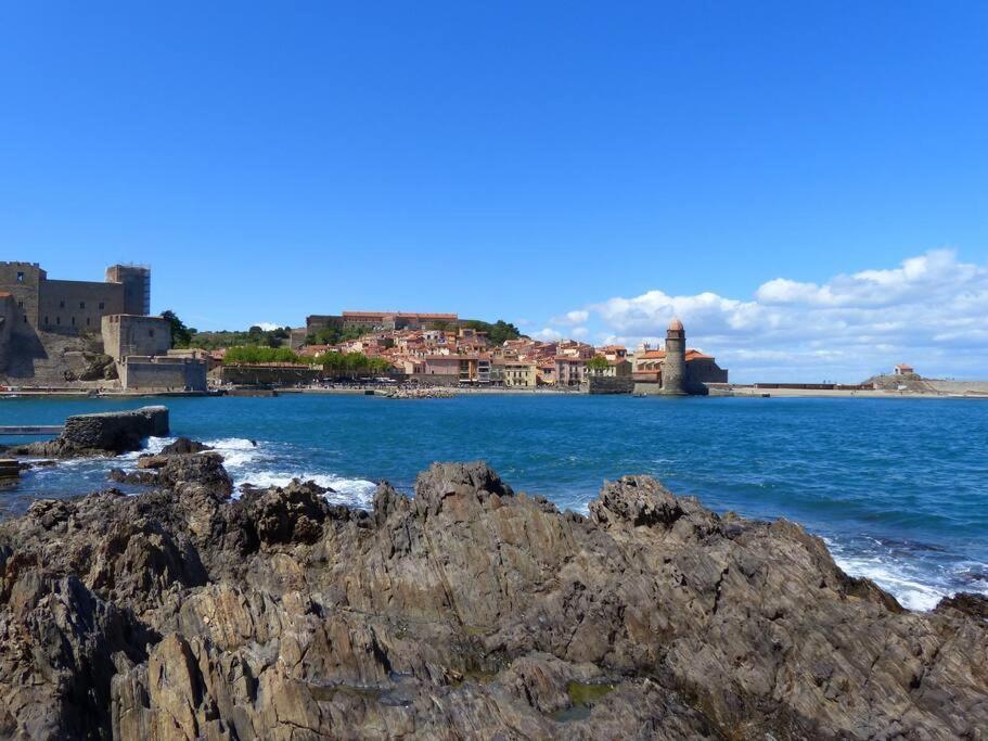 Collioure Appart En Bord De Mer Plage A 50M Clim Garage Location Du Samedi Au Samedi Eksteriør bilde